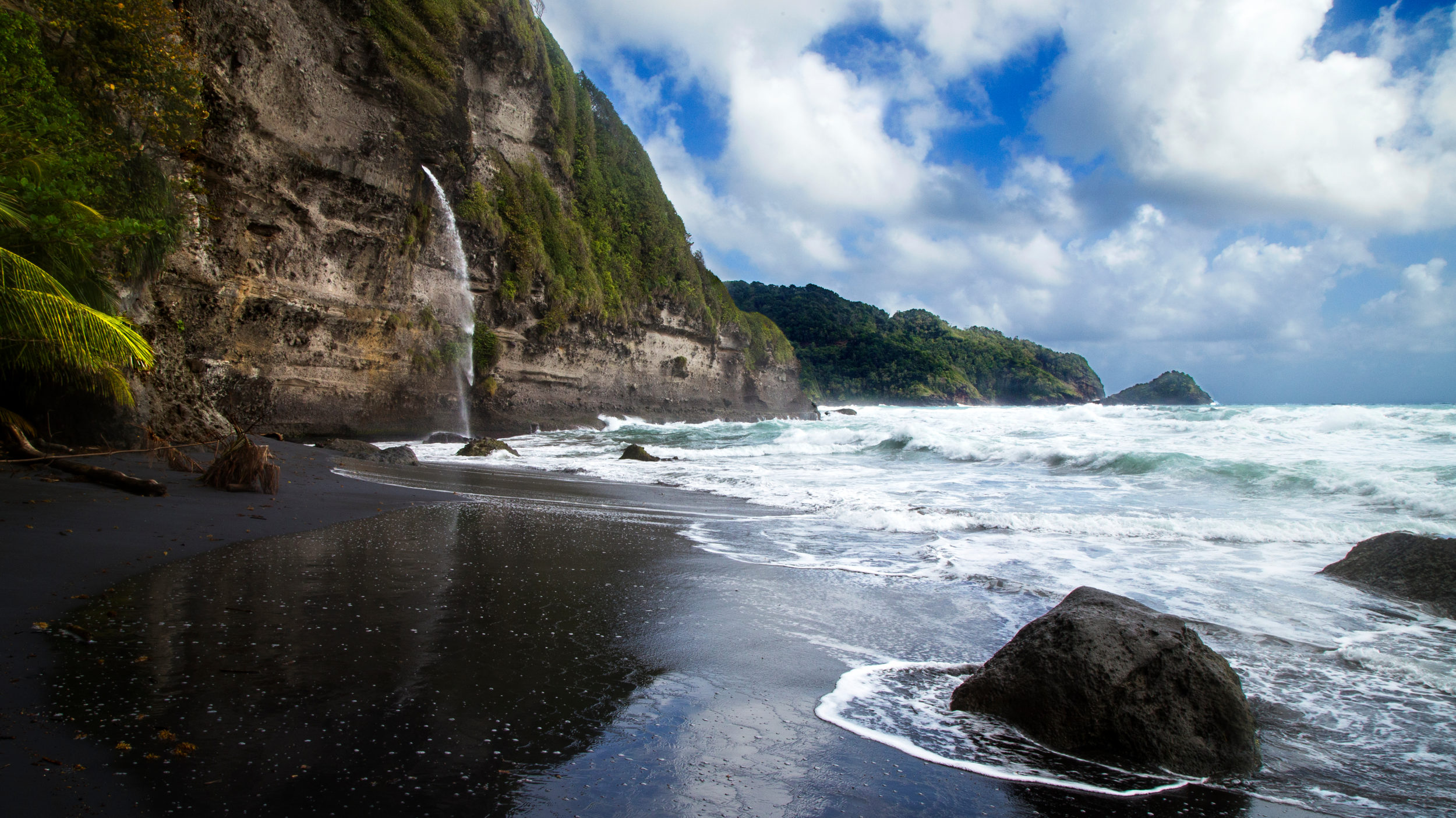 Dominica Citizenship by Investment black sandy beaches