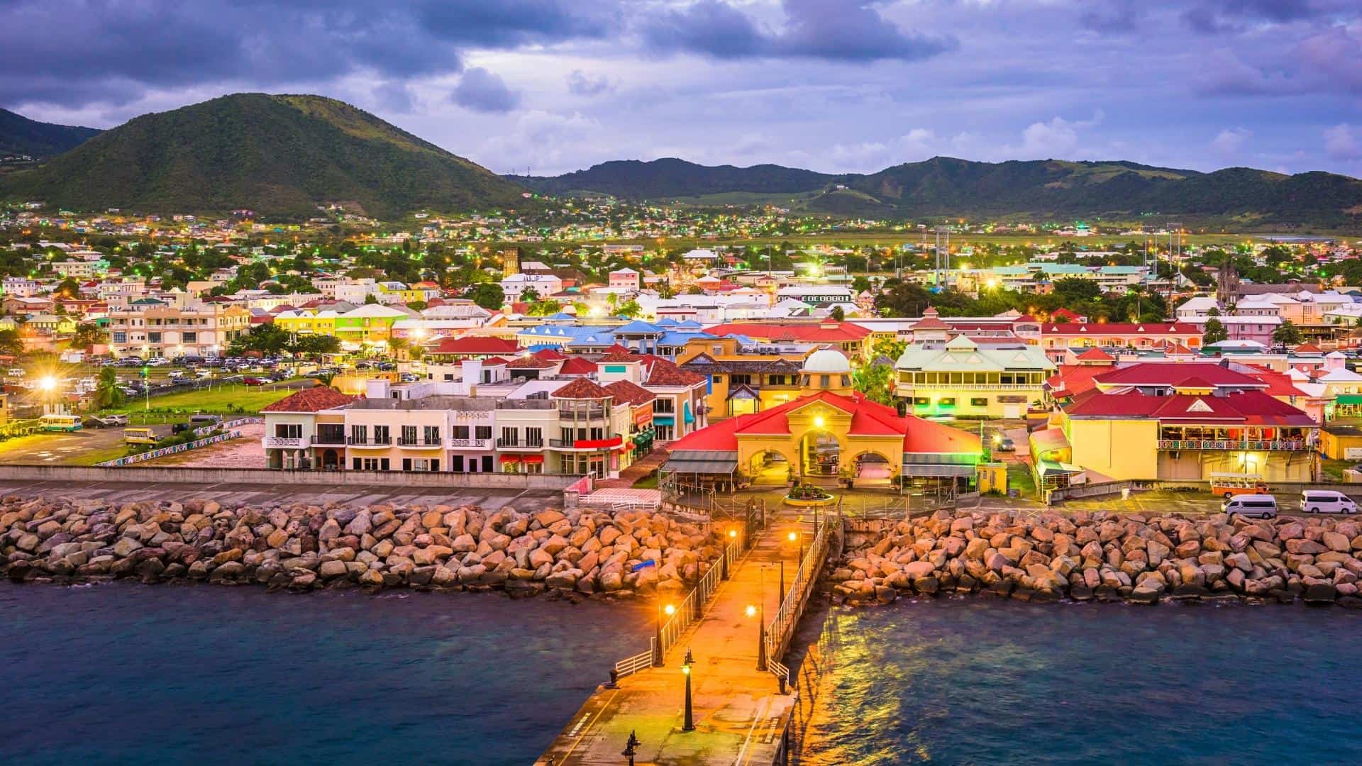 St. Kitts City view