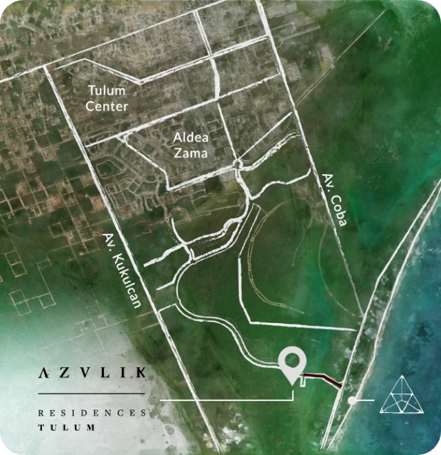 map of tulum
