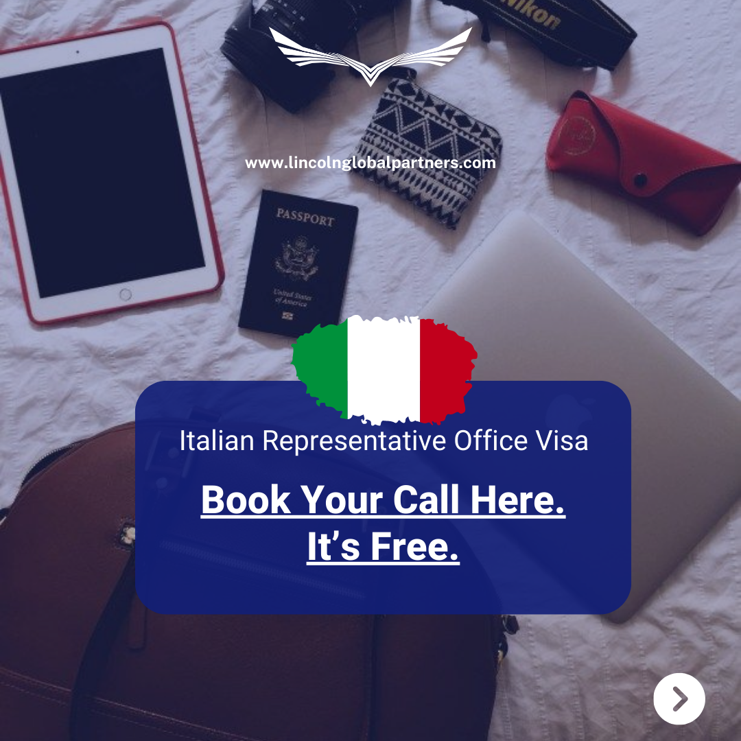 italian representative office visa