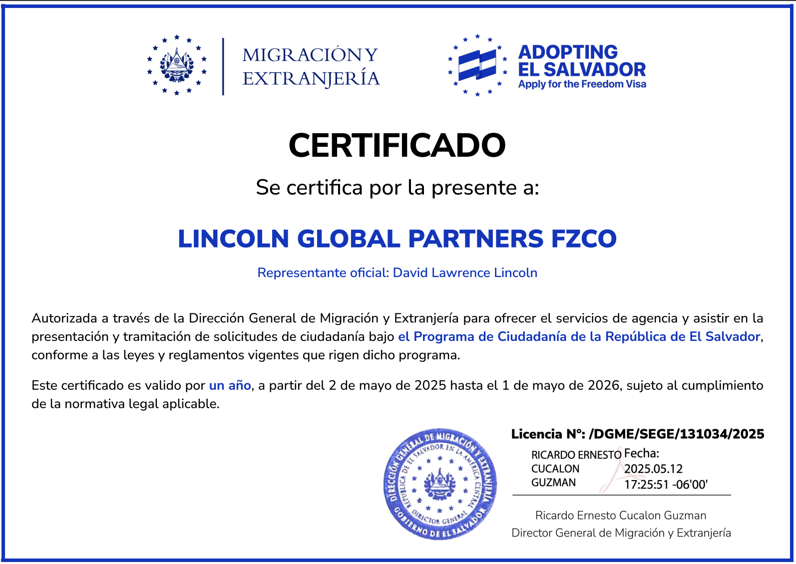 El Salvador Citizenship By Investment Licensed Marketing Agents